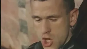 Hot bisexual threesome with MILF rubber and foot fetish pleasure