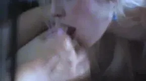 A cute blonde girl filming her passionate sex with boyfriend on camera