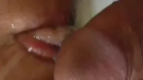 A man with a huge cock fucks a young beauty