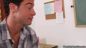 Hot French MILF Francesca Le fucking Seth Gamble hard