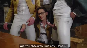 A new episode with a hot soldier from Attack on Titan in HD quality