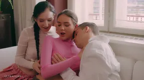 Two amazing girls Britney and Vixi in hardcore sex scenes by Ultra Films