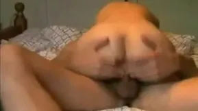 A petite blindfolded girl experiences intense pleasure in her intimate encounter