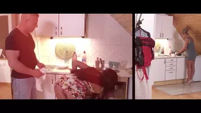 Eva Ann seduced by her stepson in a steamy scene