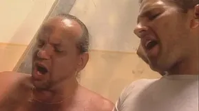 Blonde beauty joined forces with two other girls to deliver unforgettable experience