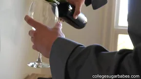 A college student Mischa Brooks is offering her body for sex to earn money