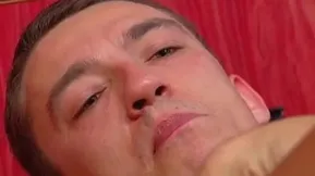 A hot busty blonde mom is getting fucked in the kitchen