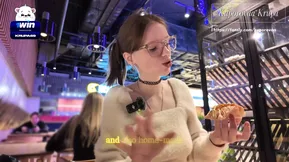 A freckled girl from a small Russian town gets fucked hard