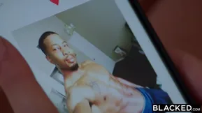 A sexy girl shoots a steamy scene with a black man for Vixen Plus