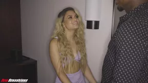 Destiny Cruz's hot interracial scene in a hotel room