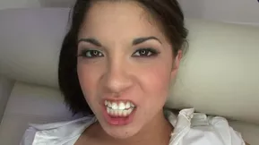 No gag reflex during hardcore sex