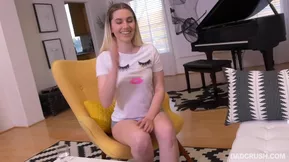 POV sex with white cowgirl babe is great fun.