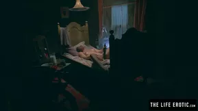 An evening of hardcore pleasure from a puffy nippled white girl.