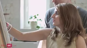 Steamy 720p video of a artistic brunette getting ample anal pleasure