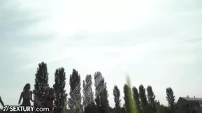 Anal fingering and pussy rubbing with hot lesbian action