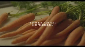 Wild kitchen affair with a hot redhead before the guests come in