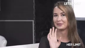 Freya Dee, a brunette beauty, has a big curvy ass that is fit for a king.