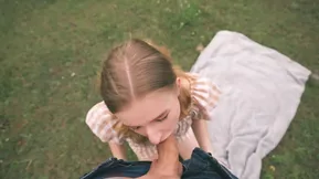 Enjoy riding and fucking? Diana Rider is back, this time she is fucking her step brother in the woods.