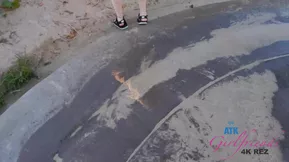 Melody Marks is an ATK girlfriend who enjoys outdoor sex in Hawaii and you can watch her in 4K.