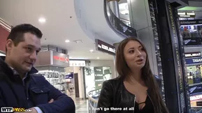 Hot shopaholic gets her shopping list met in this full hardcore scene