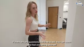 Mari Moore enjoys her new furniture and gets her pussy filled.