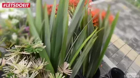 XV's hardcore scene with Colombian black beauty