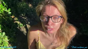 Nerd gets hardcore facial in 1080p quality