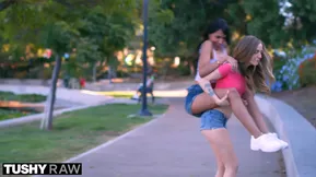 Female pleasure and hardcore anal sex in a friendship