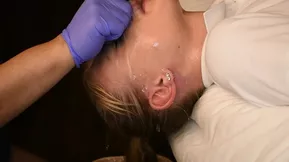 POV cockpit of a hardcore interview with a submissive teen