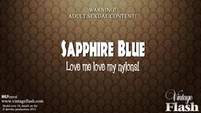 Young beauty in lingerie from 1960s in hardcore scene shot in high definition.