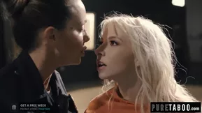 blond Kenzie Reeves gets naughty and meets her match in officer Abigail Mac