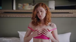 The blonde with red hair, Cherry Candle likes to pleasure herself.