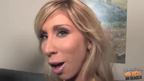 My mom gets blacked hardcore while I watch and get very horny
