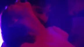 Lucie Blush and Owen Gray wild night at the club