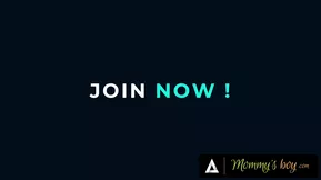 Stepson's forbidden desire: Naughty MILF in the kitchen.