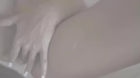 Amerasian cutie in lingerie gets rough face-sitting and fucking