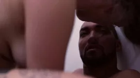 Lucie Blush and Jasko Fide’s interracial and hardcore encounter in boho chic setting