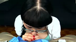 Sensual pigtails and amazing BJ skills - Sexy Saffron is very talented.