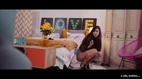 Steamy sexual encounter between turk and russian roommates in bedroom