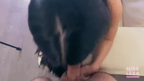 An 18-year-old amateur girl gets caught watching porn and then has sex with the same guy.