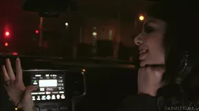 Enjoy the fun of reality with Lady Gonzo in these outdoor shots.