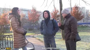 A hot and Hardcore 3 girl pickup scene to warm up.