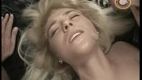 White European amateur gets hardcore gang bang