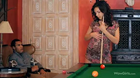 Penelope a wonderful brunette indulges in passionate and sensual acts