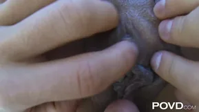 Brunette hottie Chloe Amour gets her pussy filled with sticky cum