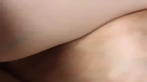 A beautiful blonde has great sex with much passion